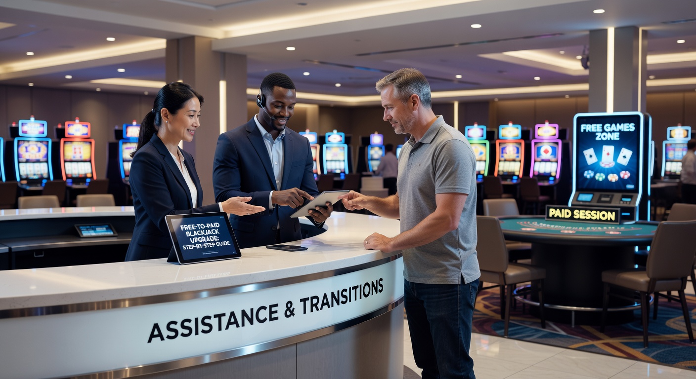 Live-Blackjack-Tisch mit Unterstützung durch das Casino-Team für nahtlose Spielübergänge