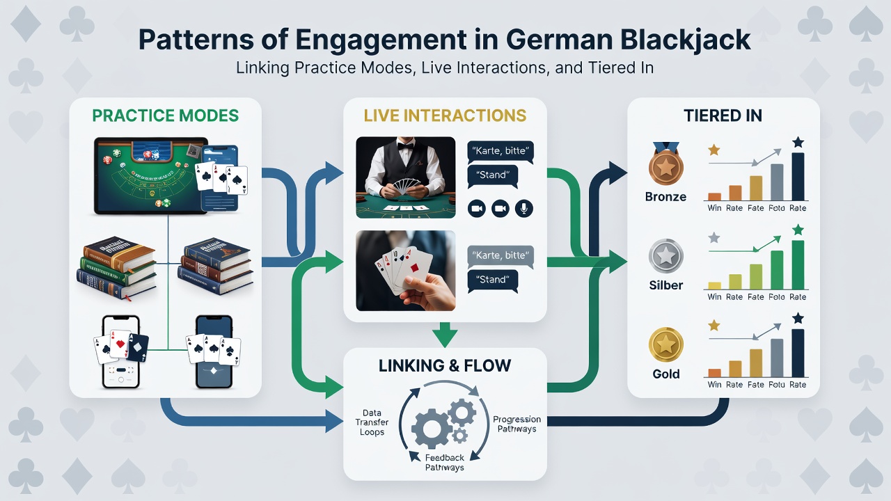 Darstellung gestaffelter Anreize und Live-Interaktionen in mobilen Blackjack-Umgebungen