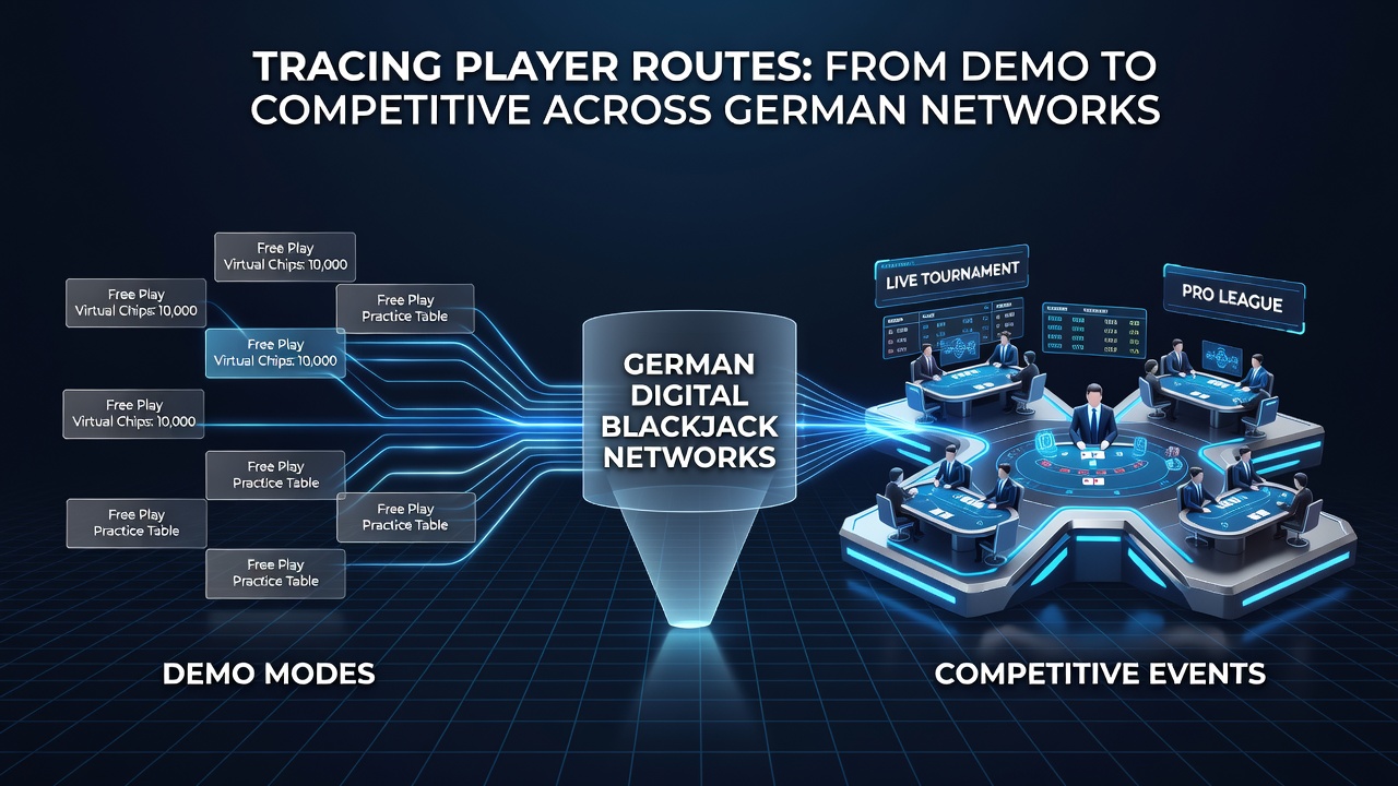 Visualisierung von Wettbewerbsereignissen und Turnierpfaden in deutschen Blackjack-Netzwerken